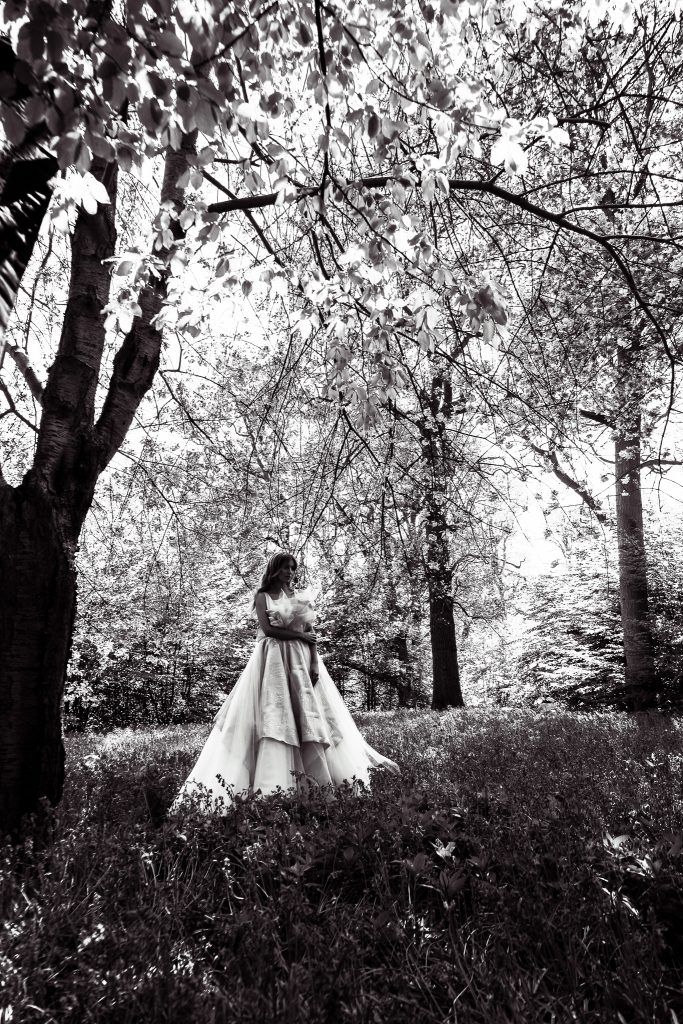 Rosanna Davies, Hello Magazine Wedding dress shoot