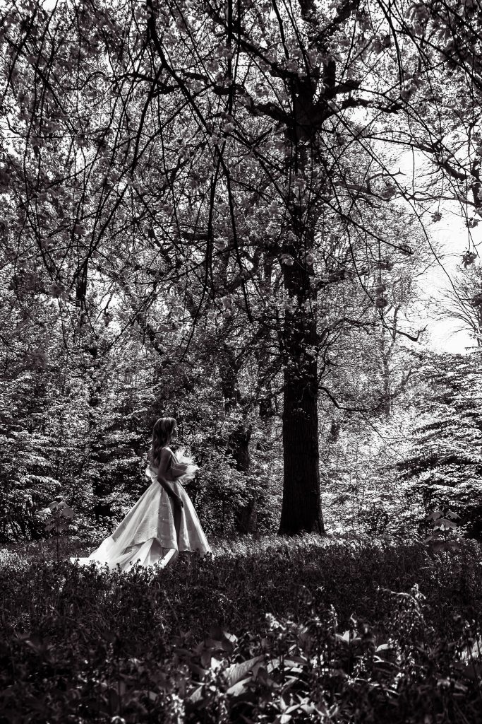 Rosanna Davies, Hello Magazine Wedding dress shoot
